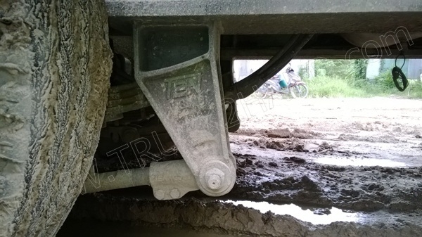 หัวลากHINO พร้อมหางโรเบส 3 เพลา เพลาเหลี่ยม