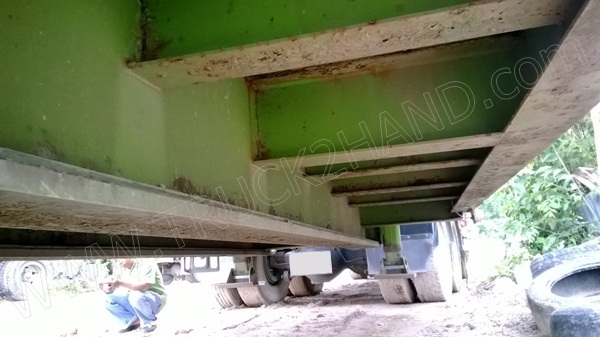 หัวลากHINO พร้อมหางโรเบส 3 เพลา เพลาเหลี่ยม