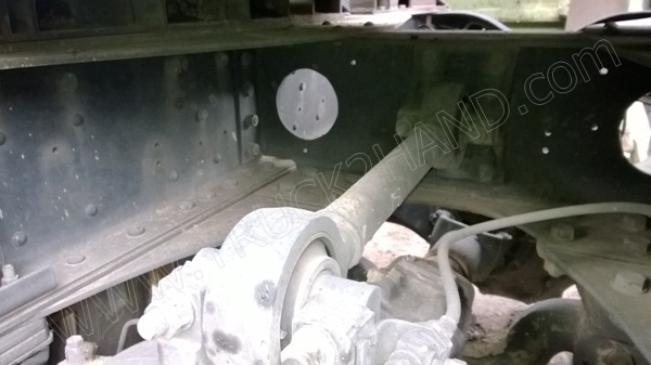 หัวลากHINO พร้อมหางโรเบส 3 เพลา เพลาเหลี่ยม