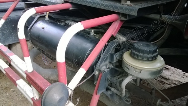 หัวลากHINO พร้อมหางโรเบส 3 เพลา เพลาเหลี่ยม