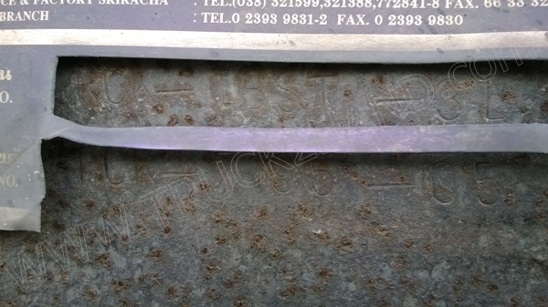 หัวลากHINO พร้อมหางโรเบส 3 เพลา เพลาเหลี่ยม