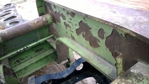 หัวลากHINO พร้อมหางโรเบส 3 เพลา เพลาเหลี่ยม