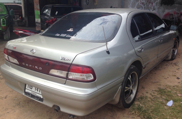 NISSAN CEFIRO VQ 2.0G AT ปี 40 รถสวยจัดหรูหราทั้งคันพร้อมใช้งาน เครื่องยนต์ติดแก๊ส LPG ลงเล่มครบถูกต้อง แรงดีแน่นดี ภายในห้องเก๋งตกแต่งหรูหราครบเพียบพร้อม CD AIRBAG. ABS เบาะหนังแท้ พ.เพาเวอร์ ก.ไฟฟ้า ผ้าม่าน ภายนอกสีสันสวยบางๆเดิมๆ ล้อแม็กขอบ 17 ลายสวย NISSAN CEFIRO VQ 2.0G AT ปี 40 รถสวยจัดหรูหราทั้งคันพร้อมใช้งาน เครื่องยนต์ติดแก๊ส LPG ลงเล่มครบถูกต้อง แรงดีแน่นดี ภายในห้องเก๋งตกแต่งหรูหราครบเพียบพร้อม CD AIRBAG. ABS เบาะหนังแท้ พ.เพาเวอร์ ก.ไฟฟ้า ผ้าม่าน ภายนอกสีสันสวยบางๆเดิมๆ ล้อแม็กขอบ 17 ลายสวย