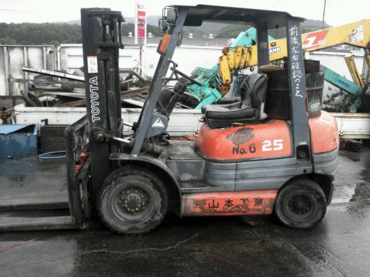 ----ขายรถโฟล์คลิฟต์ Toyota 6FD25----