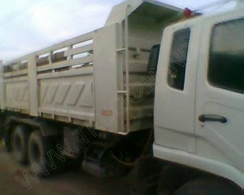 รถบรรทุกพ่วงดั๊มพ์แม่-ลูก  ยี่ห้อ MITSUBISHI FUSO  270 แรงม้า