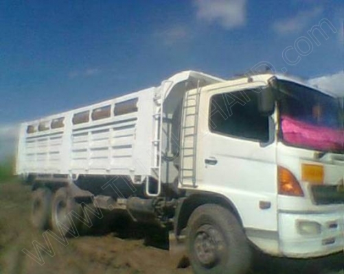 รถบรรทุกพ่วงดั๊มพ์แม่-ลูก  ยี่ห้อ MITSUBISHI FUSO  270 แรงม้า