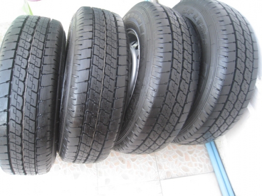 ขายกะทะล้อ Isuzu d-max ขอบ15 6รู139.7 +ฝาครอบ+ยางปี3513  สนใจติดต่อเล็กคลองสามครับ (081-3747940)