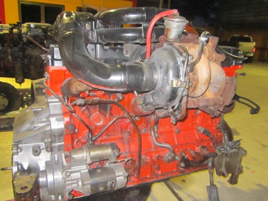 ขายเครื่องยนต์ 6HH เทอร์โบ  ข้อ STD เครื่องสวย ติดดี