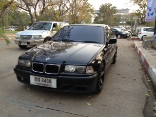 bmw 318iA e34 เครื่องเดิม ติดแก๊สLPG แต่งM3ทั้งคัน แม็กเท่