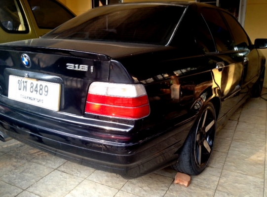 bmw 318iA e34 เครื่องเดิม ติดแก๊สLPG แต่งM3ทั้งคัน แม็กเท่