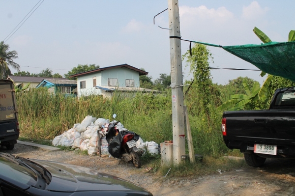 ขายที่เปล่าเนื้อที่110ตารางวาในซอยหัวกระบือ