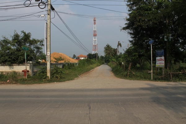 ขายที่เปล่าเนื้อที่110ตารางวาในซอยหัวกระบือ