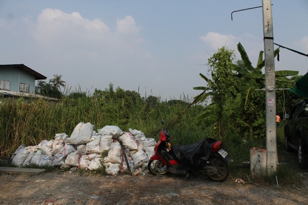 ขายที่เปล่าเนื้อที่110ตารางวาในซอยหัวกระบือ