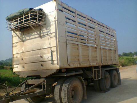 ขายรถบรรทุกพ่วงดั๊มพ์ Isuzu Euro 2 เครื่อง 270 แรง ปี48 ด.คอกเกษตร ลูก 3 คานแท้