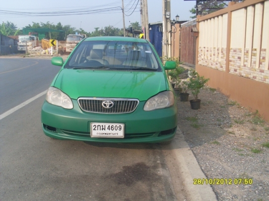ขายTOYOTA  ALTIS 1.6 (limo) ปี2001 ราคา 120000