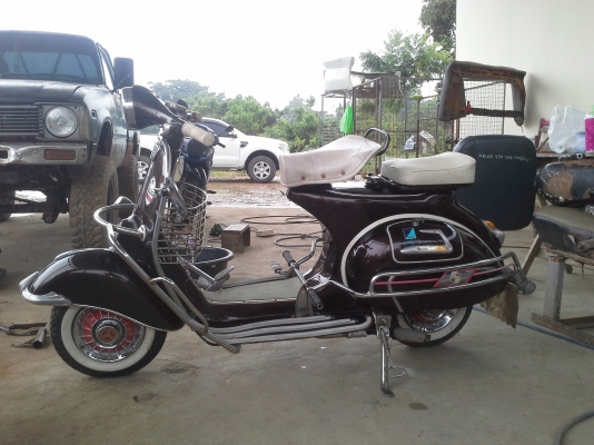 ขาย  vespa 64 อินเดีย สวยๆ ของแต่งครบ nobook