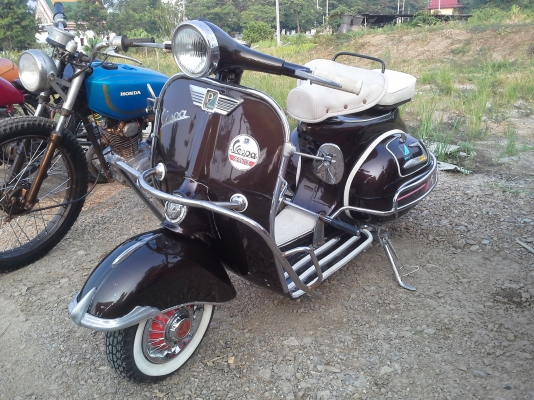 ขาย  vespa 64 อินเดีย สวยๆ ของแต่งครบ nobook