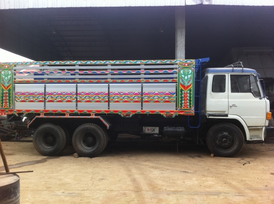 HINO ZM ดั้ม อลูมิเนียมต่อใหม่