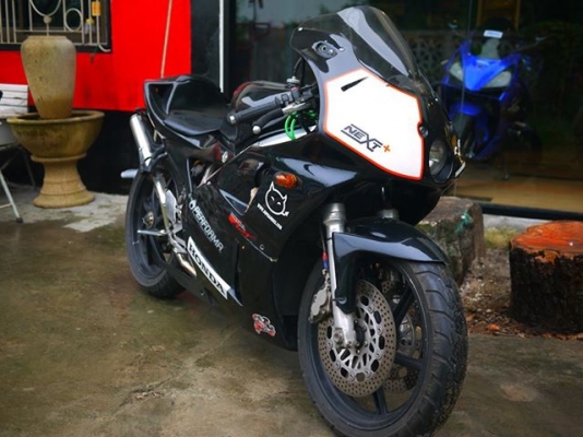 ขาย Nc30 แฟริ่งหน้าแต่ง RVF ท้าย Rc211 พร้อมทะเบียนแท้ เครื่อง RVF Nc35 แจ้งลงเล่มเรียบร้อย ท่อสูตรออกสองท่อ ราคา 88000 จัดไฟแนนท์ได้ ดาวน์ 43000 ผ่อนได้ไม่เกินสามปี