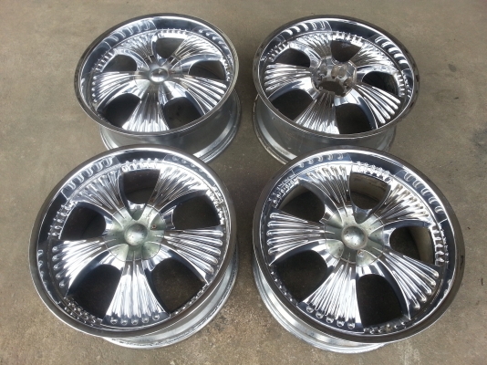 REX WHEEL ขอบ 22 6รู ครบชุด 4วง