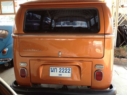 ขาย VW ตู้แตงโม เลี้ยวล่าง ปี 70 สีส้มอิฐ