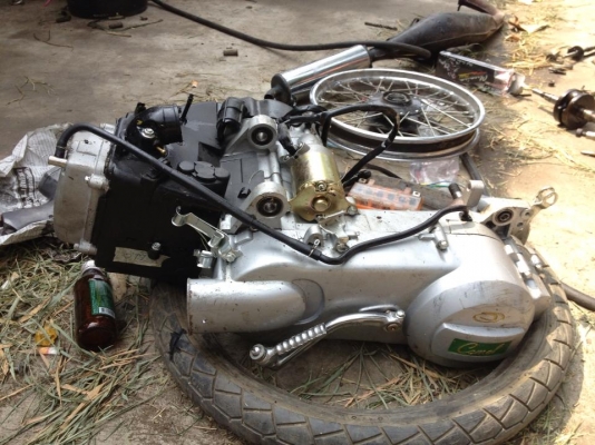 ขายเครื่อง รถป็อป 125 เครื่องใหม่ ลด  1200 บาท