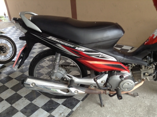 ขาย!!!ซูซูกิโชกัน เปลือกบังลมหน้าไม่มีคับขายถูก ปี51 รถเครื่องดีคับ มีเล่มทะเบียนครบ ภาษีไม่หมด