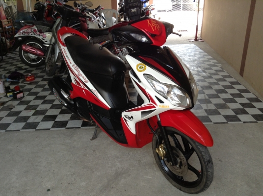 ขาย!!!มีโอตัวใหม่ตัวท๊อป ล้อแม็ก ปี53 รถเครื่องดีคับ มีเล่มทะเบียนครบ ภาษีไม่หมด