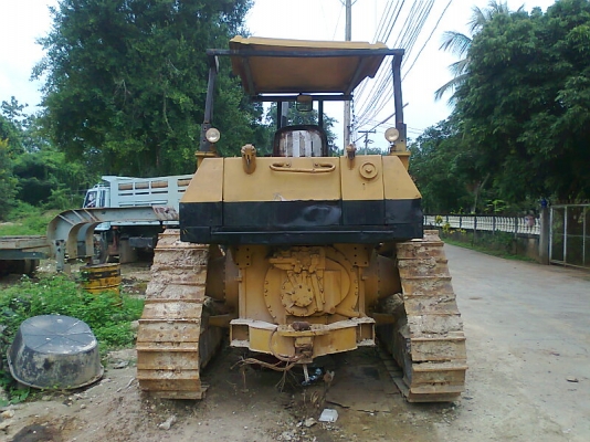 รถแทรคเตอร์ตีนตะขาบ CAT D4H รถสวย มีทะเบียนครบ