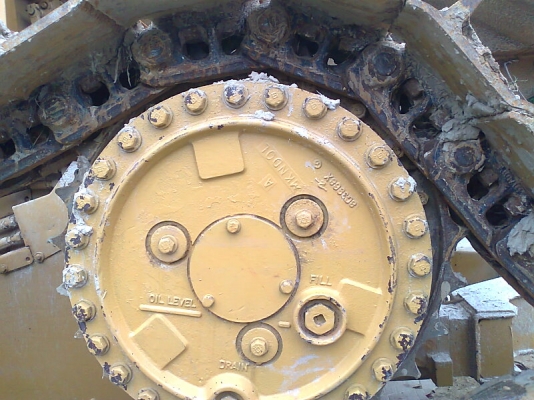 รถแทรคเตอร์ตีนตะขาบ CAT D4H รถสวย มีทะเบียนครบ