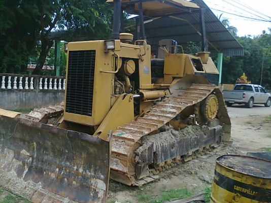 รถแทรคเตอร์ตีนตะขาบ CAT D4H รถสวย มีทะเบียนครบ