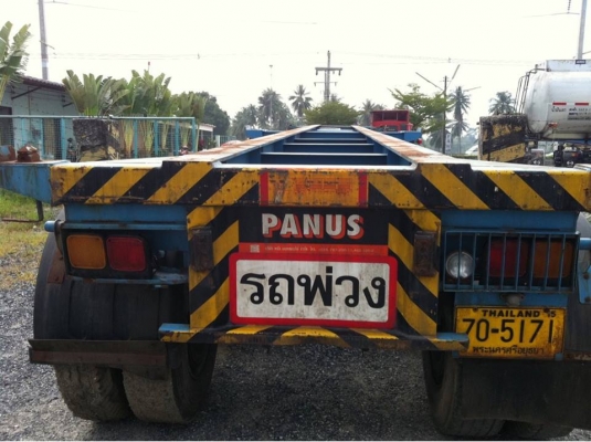 หางกางปลา 3 เพลา ต่ออู่พนัส ,อู่รุ่งเจริญ