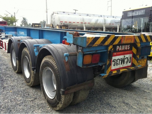 หางกางปลา 3 เพลา ต่ออู่พนัส ,อู่รุ่งเจริญ