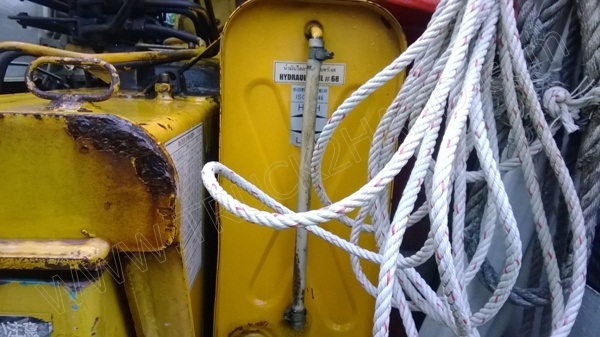 รถบรรทุก 6 ล้อติดเครน ยี่ห้อ HINO ติดเครน 5 ตัน 220 แรงม้า