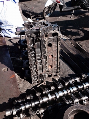 D-MAX 2500, 4JK เสื้อสูบ อะไหล่รถยนต์ เครื่องยนต์ มือ2