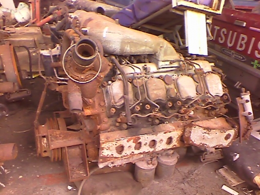 ขายเครื่องยนต์ใส่รถบัสมิตซู 8dc9  10  11 ไม่มีเกียราคาเริ่มต้นที 120000-150000