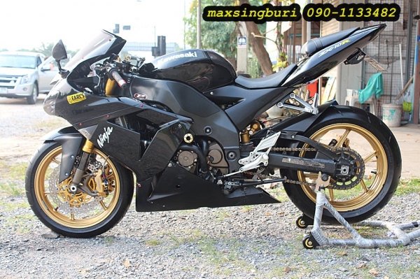 แม็กสิงห์บุรี//((ถูกที่สุด)) KAWASAKI ZX-10 ปี05 ของแต่งเยอะ ทะเบียนแท้โอนขนส่ง 298000 ด่วนๆ