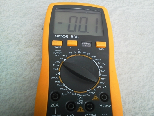 มัลติมิเตอร์ VICTOR 88A ตัวใหญ่หน้าปัดใหญ่ชัดเจนมากสภาพสวยพ่านการใช้งานมาน้อยมากเหมือนใหม่