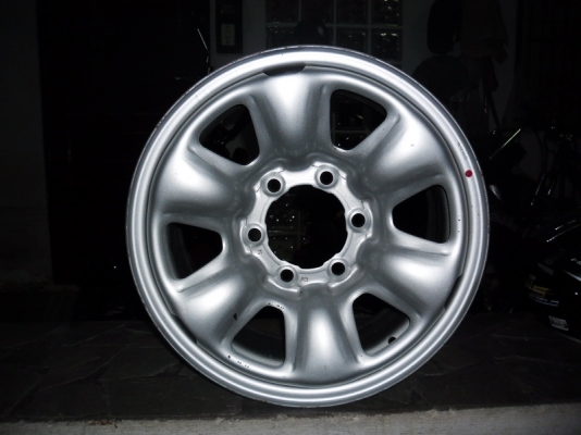 ขาย ล้อกะทะเหล็ก  ขอบ 16 6 รู 4วง