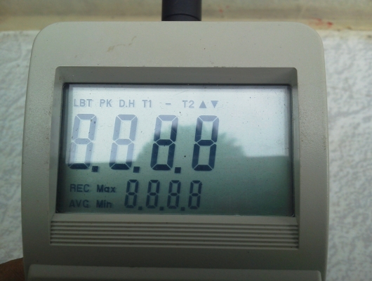 เครื่องมือวัดค่าความนำไฟฟ้า CONDUCTIVITY METER พร้อมบอกอุณหภูมิหน้าจอใหญ่มองชัดเจน