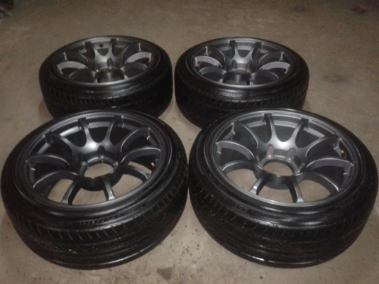 ขายล้อRS18 6รู  9*9et20 +ยาง14900