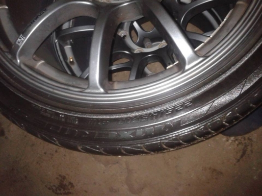 ขายล้อRS18 6รู 9*9et20 +ยาง14900 ขายล้อRS18 6รู 9*9et20 +ยาง14900