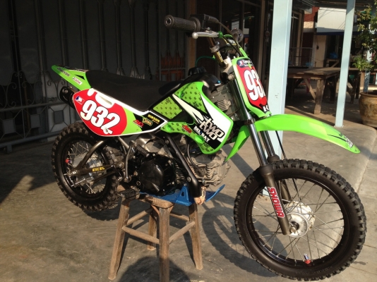 Kawasaki KLX-110 เดิมๆ