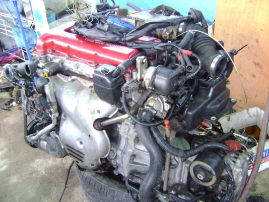 เครื่อง SR20 ฝาแดงและ SR20 DE ฝาขาว ขับหน้า