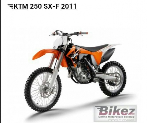 ขาย KTM 250 SX-F 2011