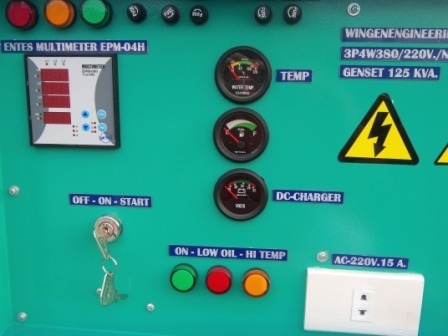NEWขายเครื่องปั่นไฟขนาด 120 KVA.ประกอบใหม่รับประกัน 6 เดือน