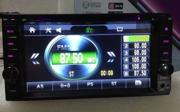 TOYOTA  2 din หน้าจอ7นิ้วเต็มนะคับ ลดราคา4600-ของใหม่