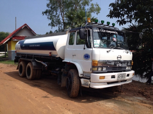 ขายรถสิบล้อน้ำ HINO