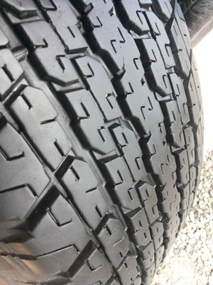 ขายยาง255/65/17 ปี 4011 BRIDGESTONE DUELER H/T840 1 ชุด