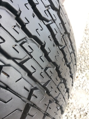 ขายยาง255/65/17 ปี 4011 BRIDGESTONE DUELER H/T840 1 ชุด